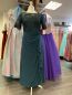 Preview: Abendkleider ABendkleid Brautmutterkleid Spitze Ärmelkleid Stretch Übergrössen dunkelgrün